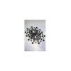 Paire de cache tétons adhésifs strass noir 